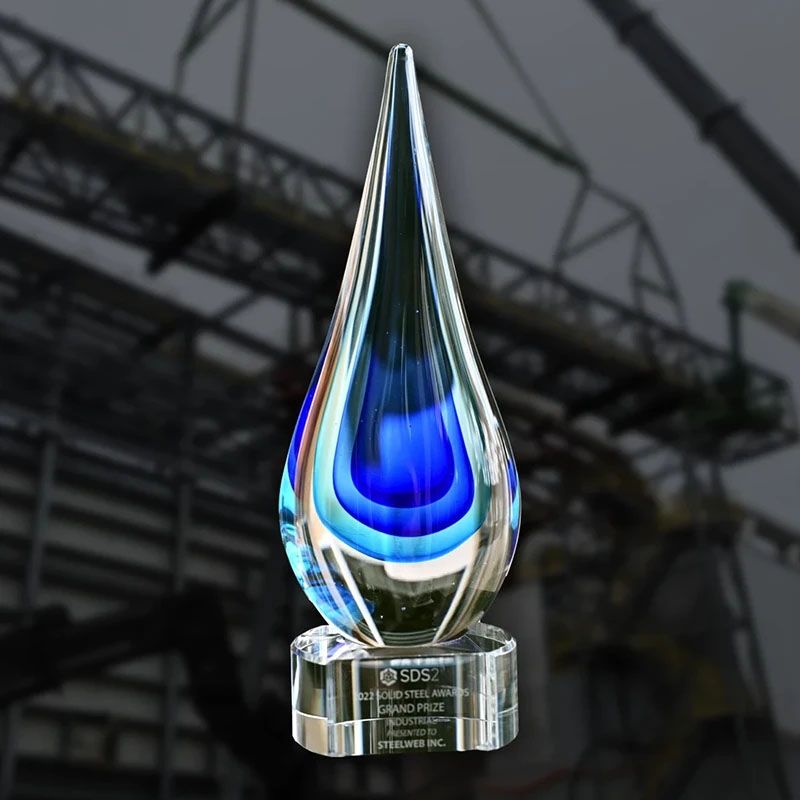 Steelweb won the SDS2 Solid Steel Grand Prize 2022 in the Industrial category for American Zinc Recycling Kiln Repairs located in Chicago, IL!